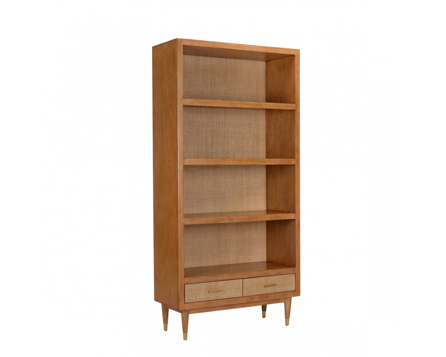 Wildwood - Panama Etagere in Walnut/Natural