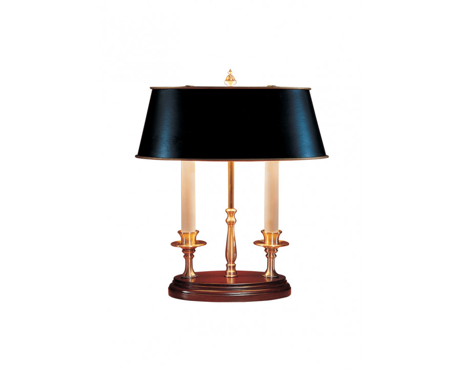 Wildwood - Twin Candle Desk Lamp