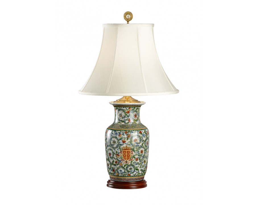 Wildwood - Herald Hiding Lamp in Hand Painted, Porcelain