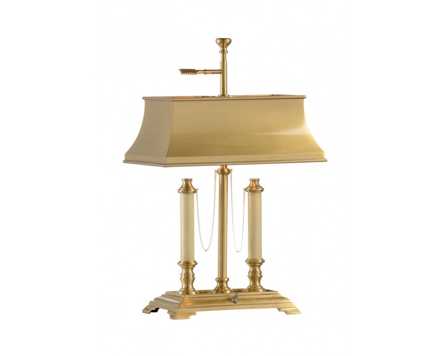 Wildwood - Classic Desk Lamp in Antique Patina, Brass