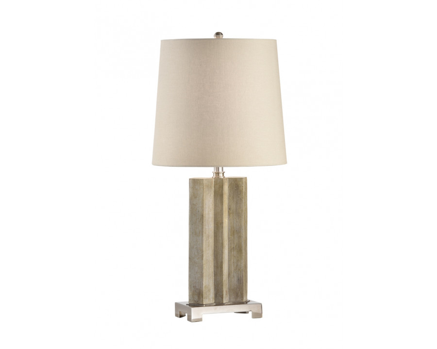 Wildwood - Geo I Lamp in Patinated, Composite