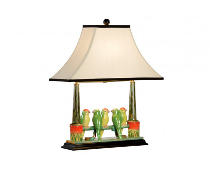 Wildwood - Budgies Lamp