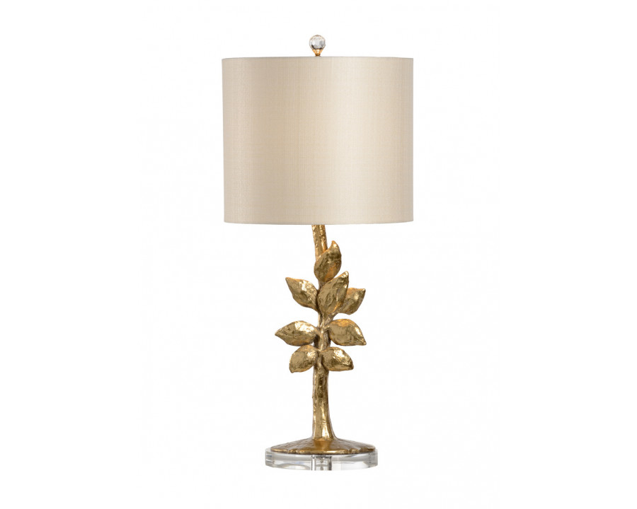 Wildwood - Juliet Lamp in Gold Leaf, Composite