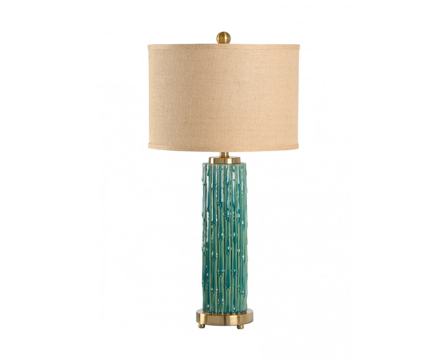 Wildwood - Malay Lamp in Teal Glaze