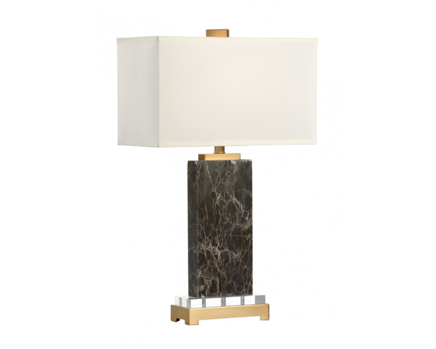 Wildwood - Jackson Lamp in Square/White