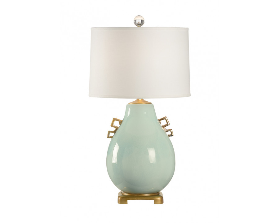 Wildwood Ming Lamp - Robin'S Egg