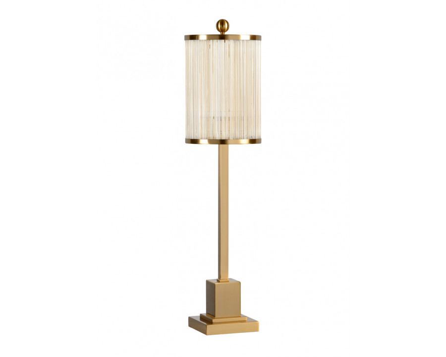 Wildwood - Park Avenue Lamp in Tarnished Brass, Small