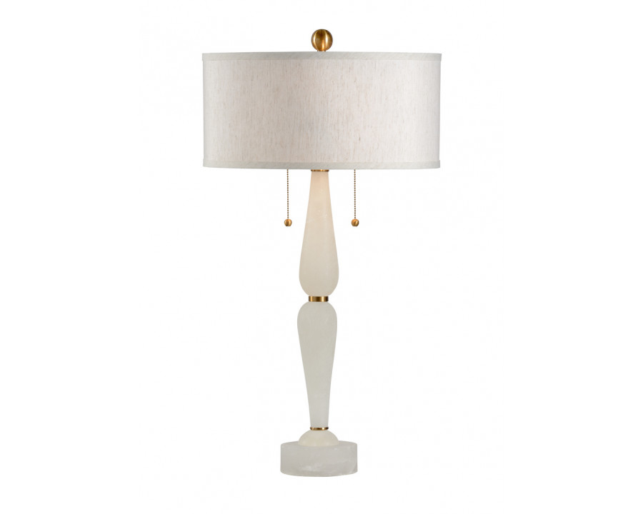 Wildwood - Adele Lamp in Natural White, Large