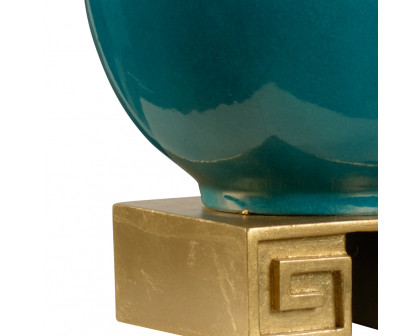 Wildwood - Choi Lamp in Teal