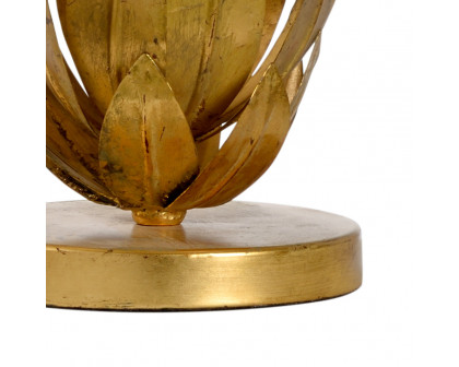 Wildwood - Montauk Lamp in Antique Gold Leaf