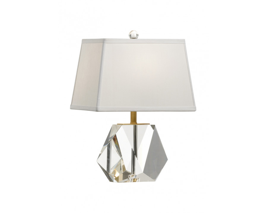 Wildwood - Anson Lamp in Clear, Crystal