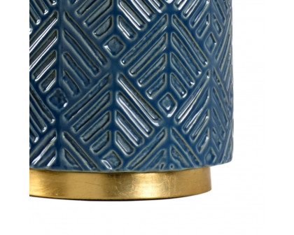 Wildwood - Mountain Pine Lamp in Denim