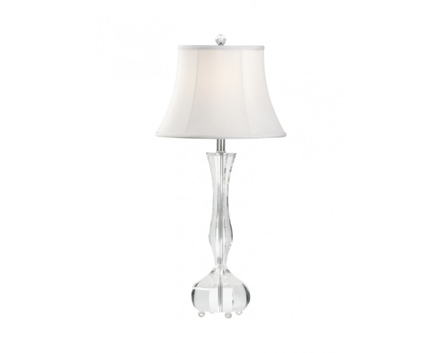 Wildwood - Charlotte Lamp in Clear, Crystal