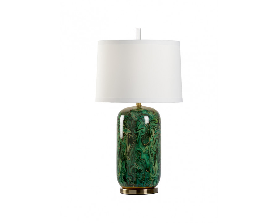 Wildwood - Newport Lamp in Emerald