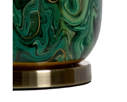 Wildwood - Newport Lamp in Emerald