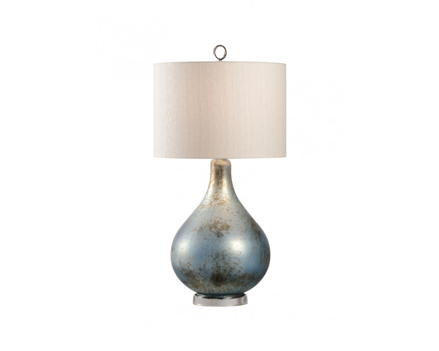 Whiteline Misty Lamp in Blue