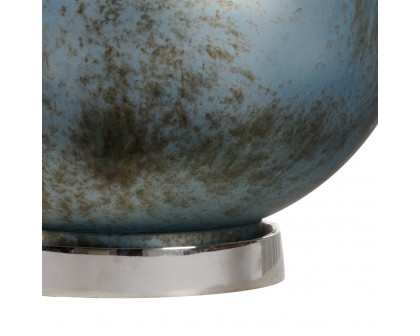 Whiteline Misty Lamp in Blue