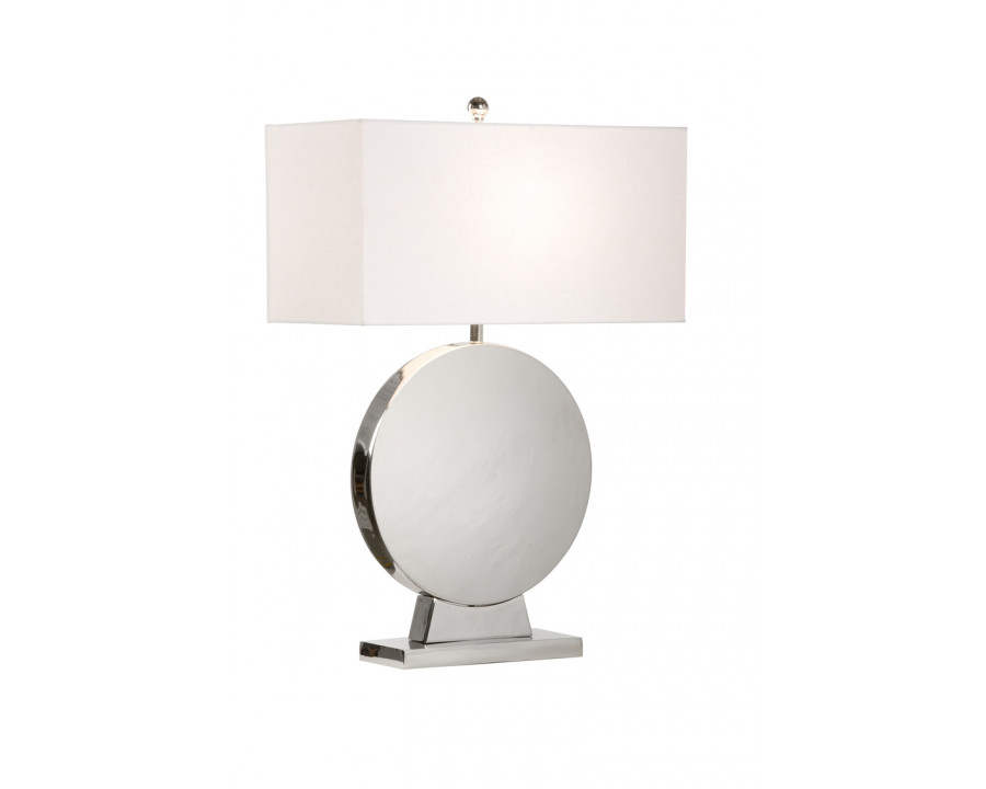 Whiteline Aston Lamp in Polished Nickel