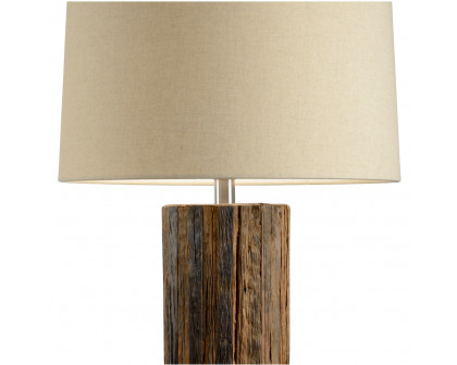 Wildwood - Angus Barn Lamp in Natural