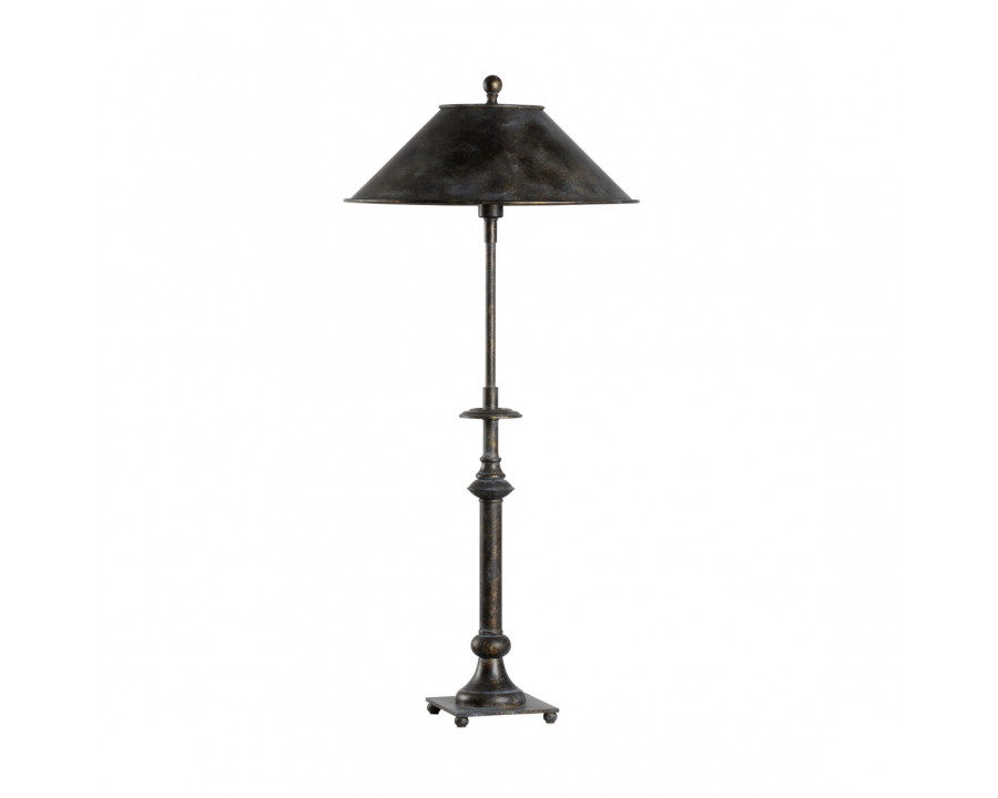 Wildwood - Sebastian Lamp in Weathered Bronze, Metal