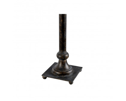 Wildwood - Sebastian Lamp in Weathered Bronze, Metal