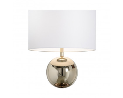 Whiteline Stella Lamp in Polished Brass/Black Nickel