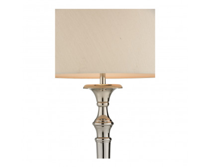 Wildwood - Buckhouse Floor Lamp in Polished Nickel, Aluminum/Stainless Steel