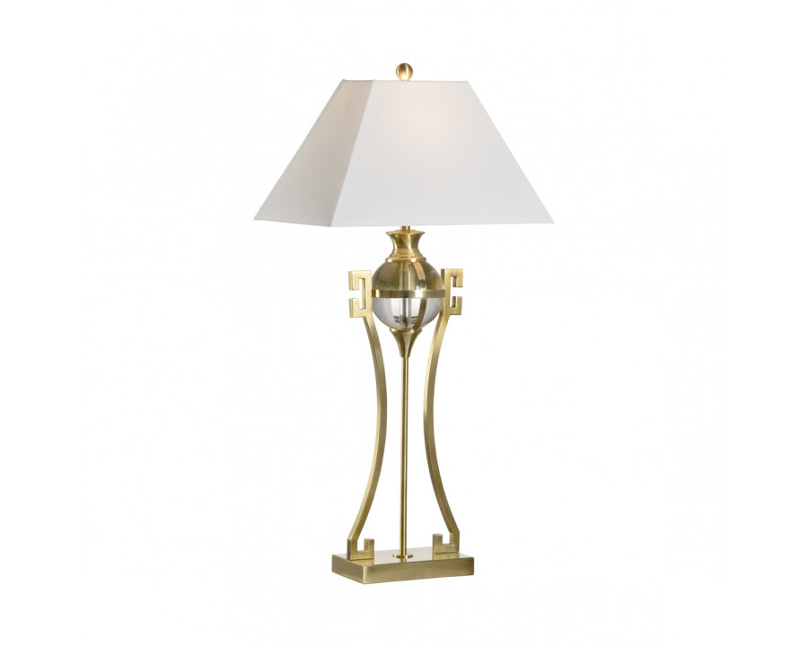 Wildwood - Crystal Keeper Lamp in Gold