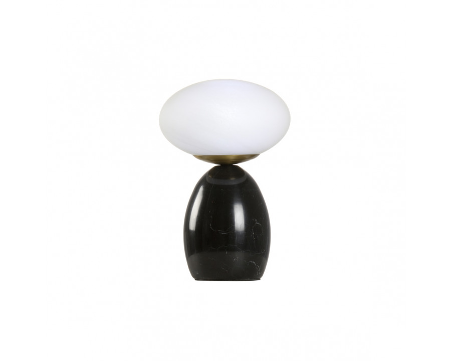 Wildwood - Cremini Lamp in White, Glass