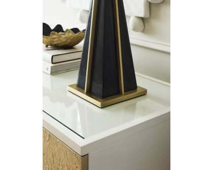 Wildwood Portofino Lamp - Nero Marquina