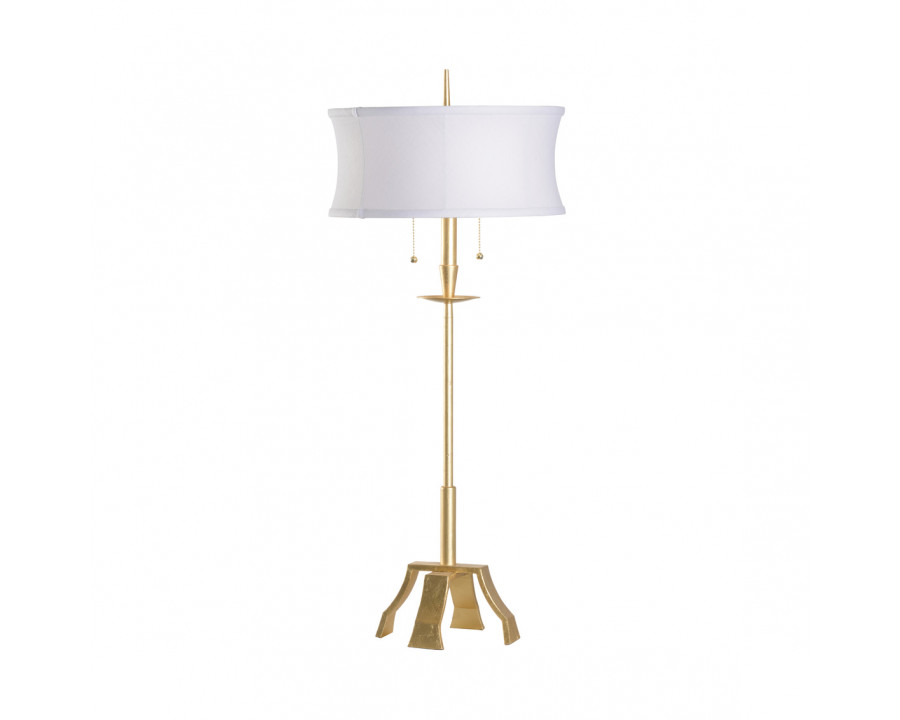 Wildwood - Parkway Table Lamp in Gold Leaf, Metal