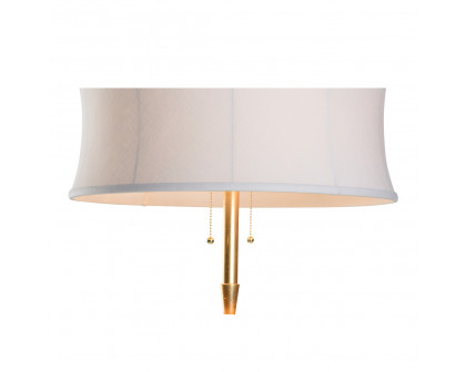 Wildwood - Parkway Floor Lamp in Gold Leaf, Metal