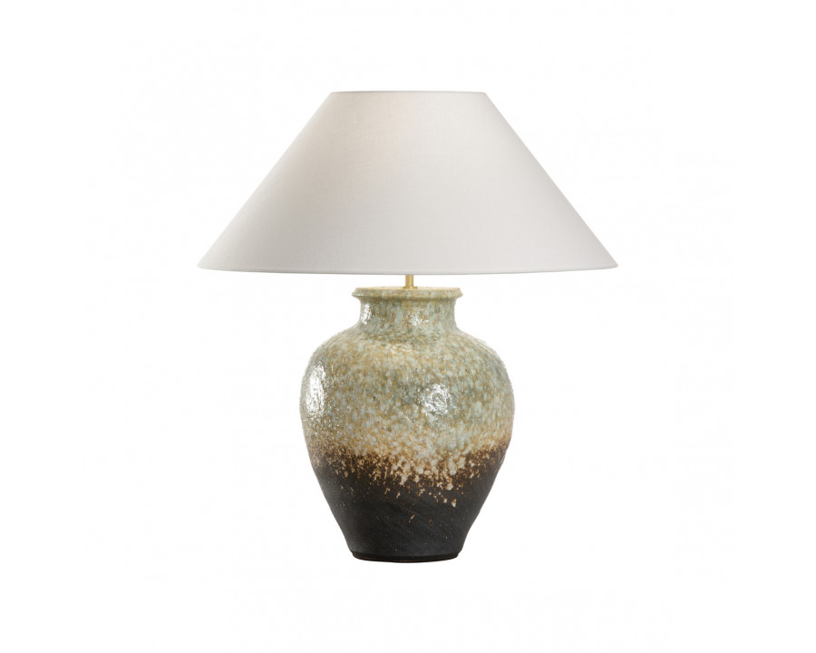 Wildwood - Daichi Table Lamp in Shiga/Brown/Green