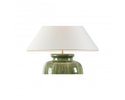 Wildwood Yamato Table Lamp - Shiga/Brown/Green, Short