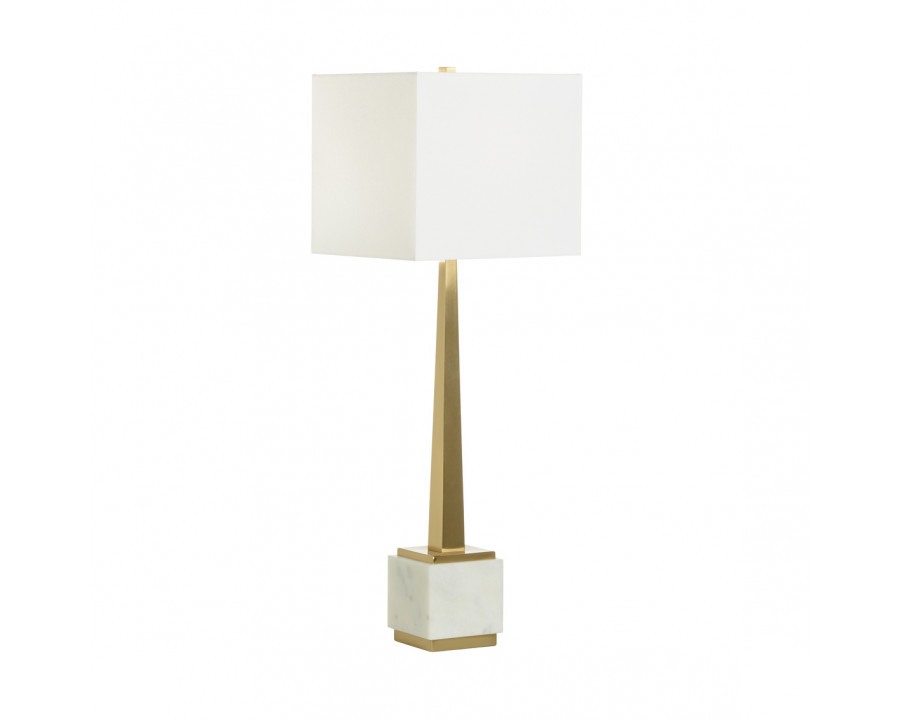 Wildwood - Hanson Lamp in Coffee Bronze/Natural White, Metal