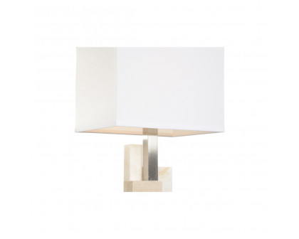 Wildwood - Breuer Lamp in Brushed Nickel/Natural White, Iron