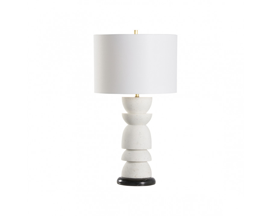 Wildwood - Totem Lamp in Natural White, Terrazzo