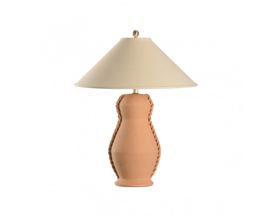 Wildwood - Cruz Table Lamp in Terracotta, Small