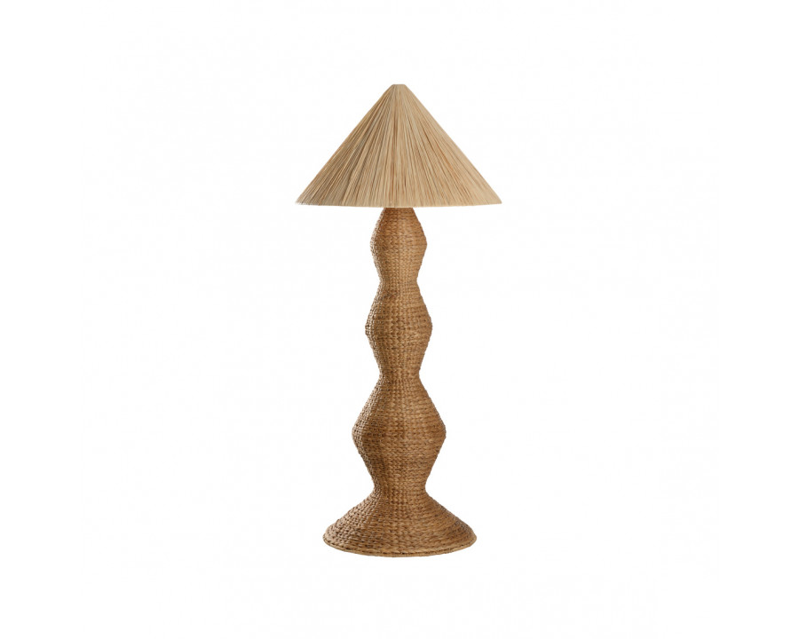 Wildwood - Gael Floor Lamp in Natural, Rattan