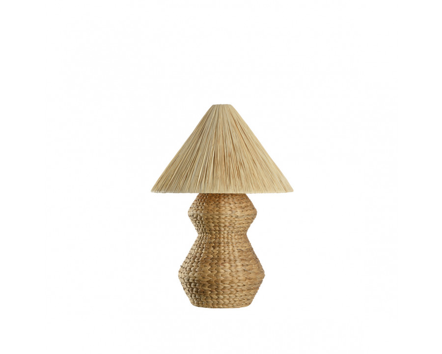 Wildwood - Gael Table Lamp in Natural, Rattan