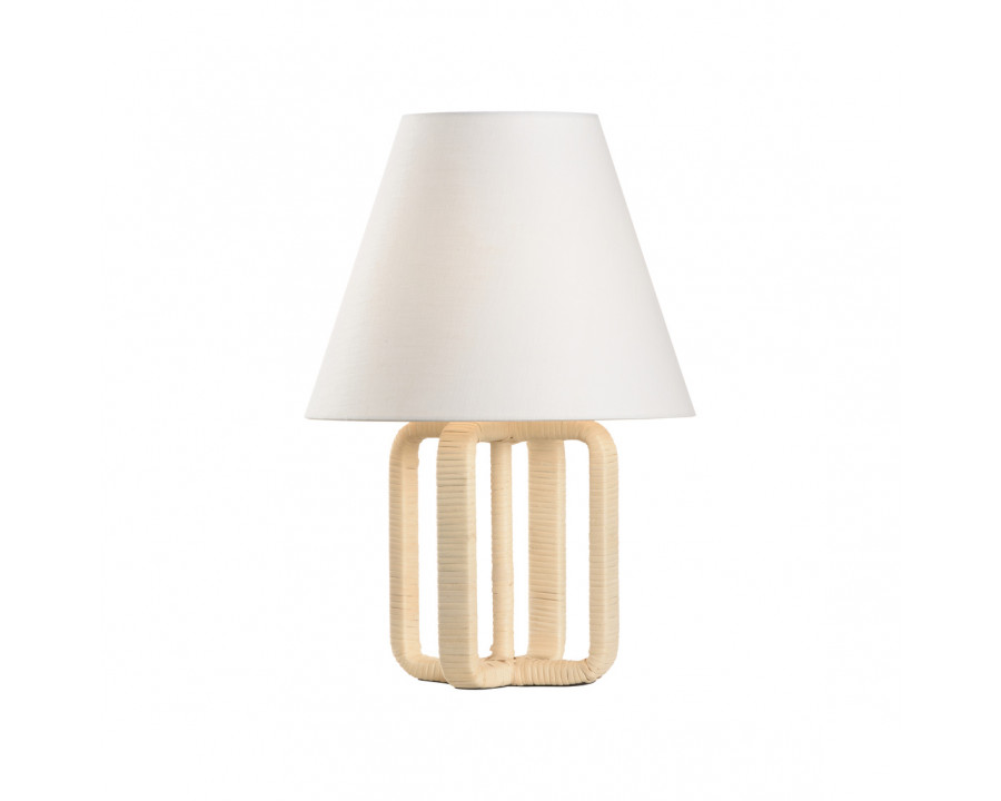 Wildwood - Dulce Table Lamp in Natural, Rattan