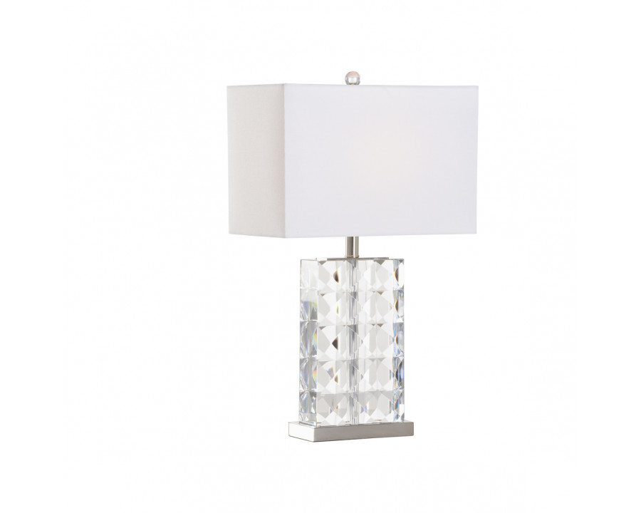 Wildwood - Josette Table Lamp in Clear/Polished Nickel, Crystal