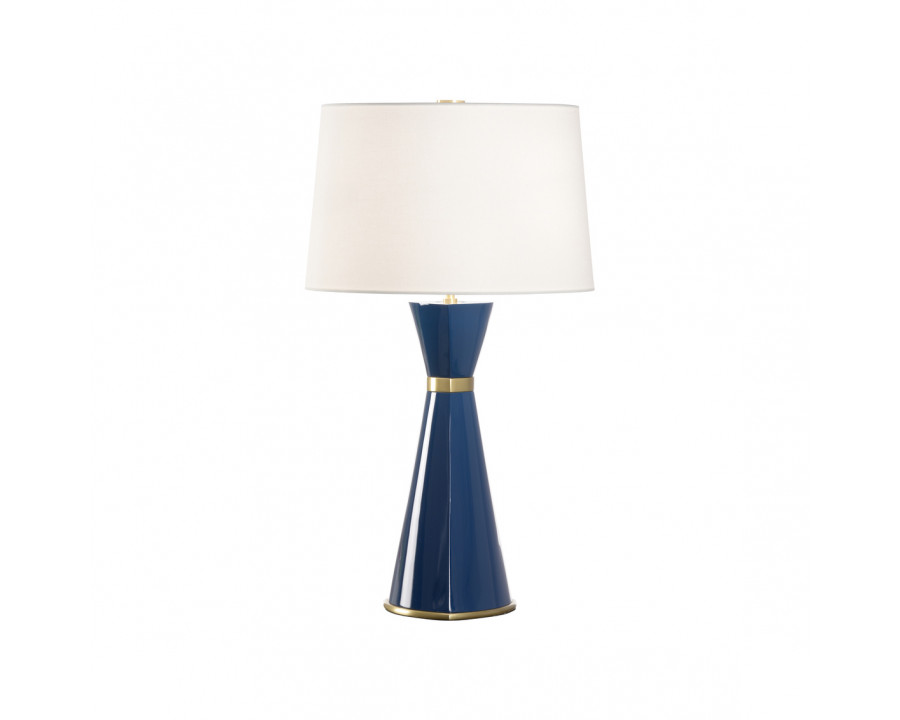 Wildwood Zuri Table Lamp - Blue/Antique Brass