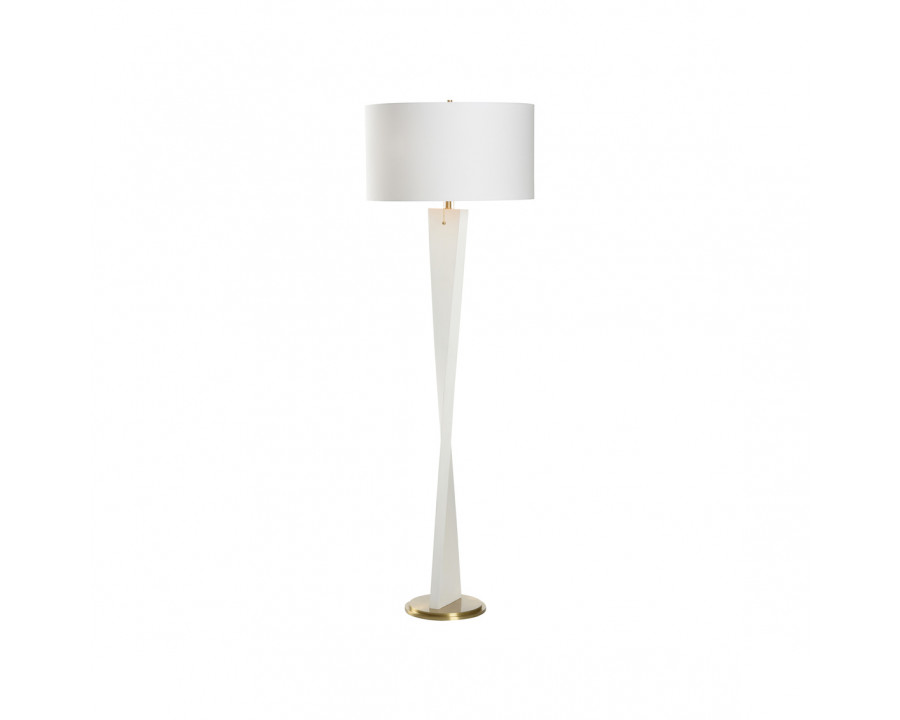 Wildwood - Elin Floor Lamp in White