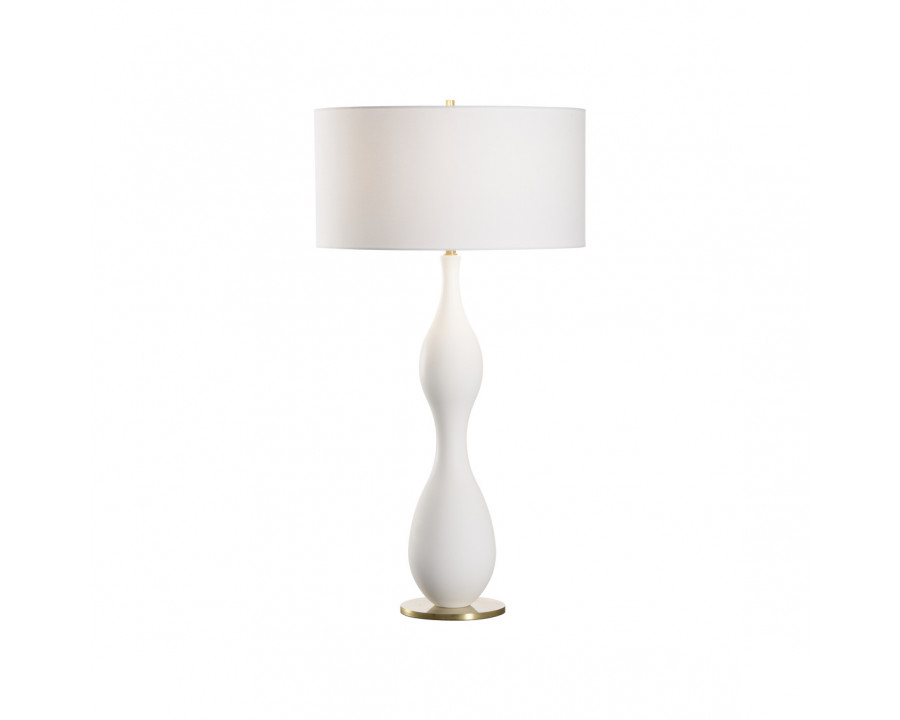 Wildwood - Brunswick Table Lamp in White