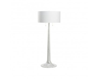 Wildwood - Tulip Floor Lamp in Natural White