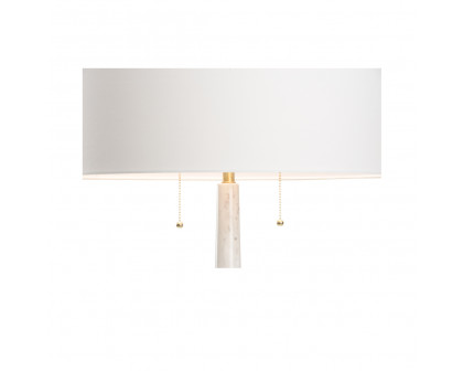 Wildwood - Tulip Floor Lamp in Natural White