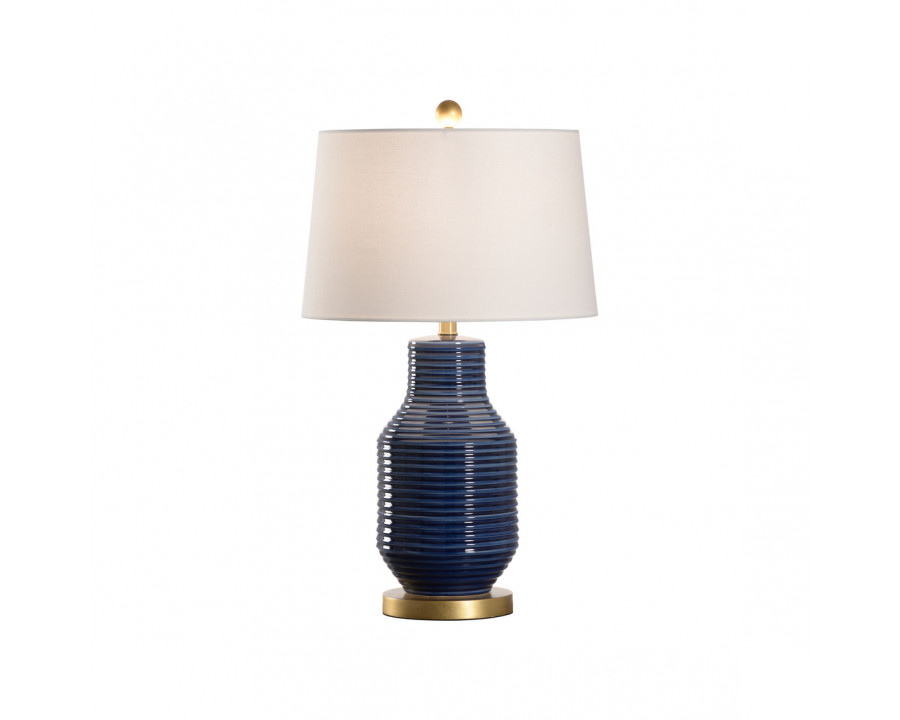 Wildwood - Lydia Lamp in Blue Glaze