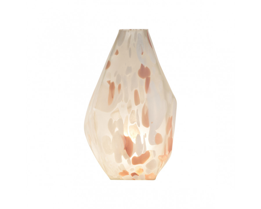 Wildwood - Amar Lamp in White/Pink