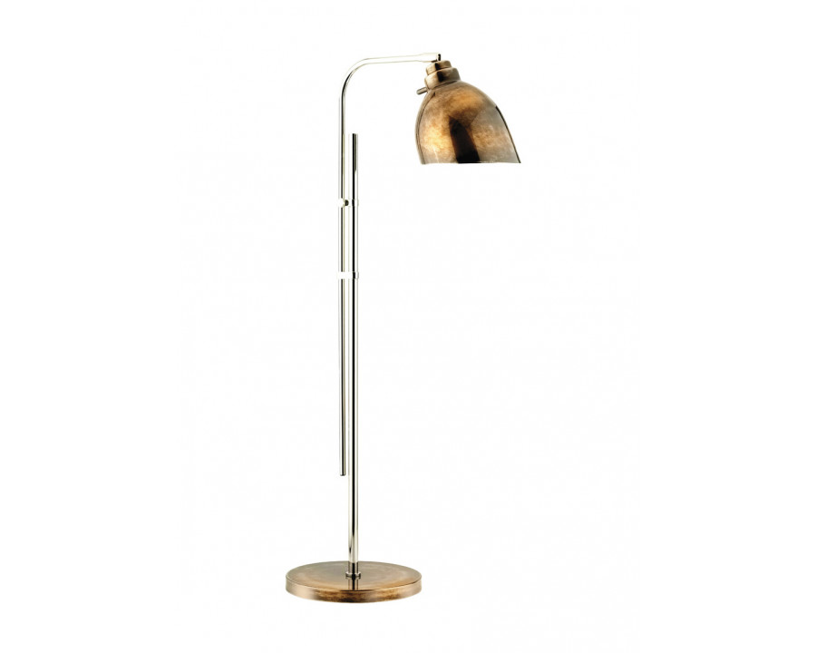 Wildwood - Roxy Floor Lamp in Copper/Polished Nickel, Metal